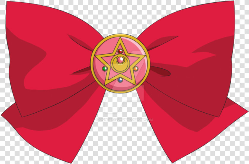 Star Wand With Ribbon Clipart Image Freeuse Library   Sailor Moon Brooch Bow  HD Png DownloadTransparent PNG