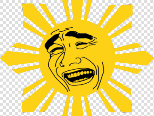 Yao Ming Face Clipart   Clipart Philippine Flag Sun  HD Png DownloadTransparent PNG