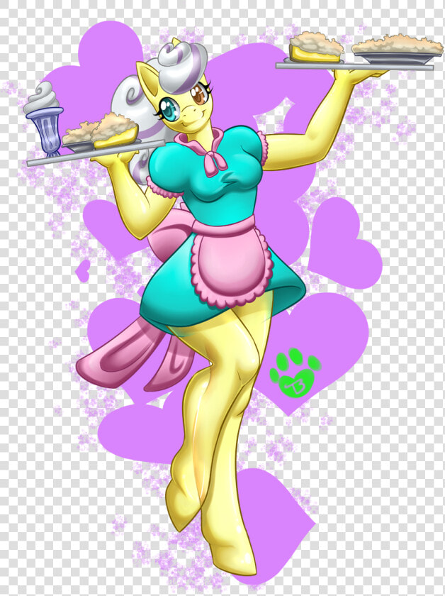 Lemon Meringue The Waitress   Cartoon  HD Png DownloadTransparent PNG