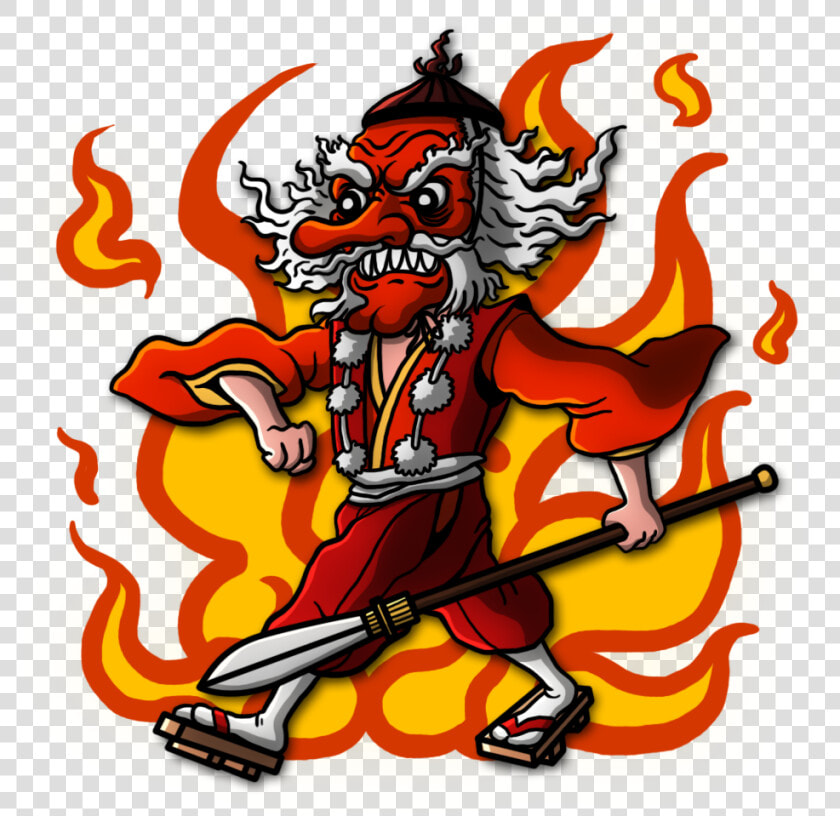 Firewalking Tengu Ckavanagh   Cartoon  HD Png DownloadTransparent PNG