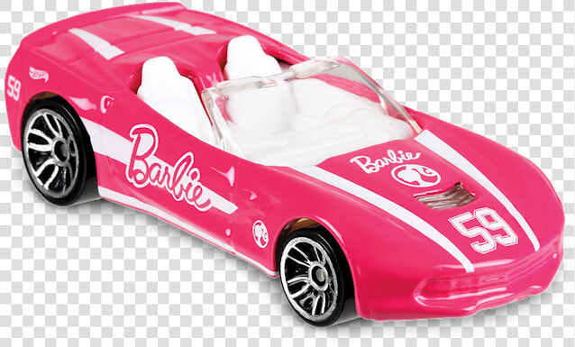 Hot Wheels 14 Corvette Stingray Barbie  HD Png DownloadTransparent PNG