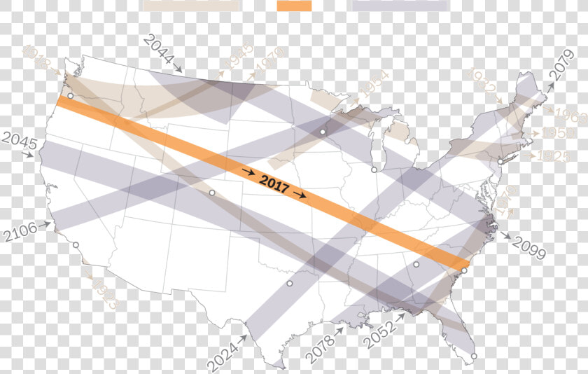 1918 Solar Eclipse Path  HD Png DownloadTransparent PNG