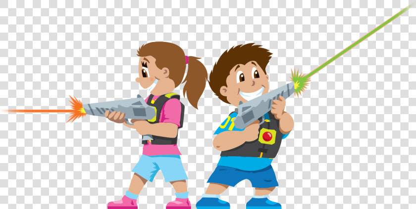 Clip Art Freeuse Stock Kids Playing Tag Clipart   People Playing Laser Tag Clipart  HD Png DownloadTransparent PNG