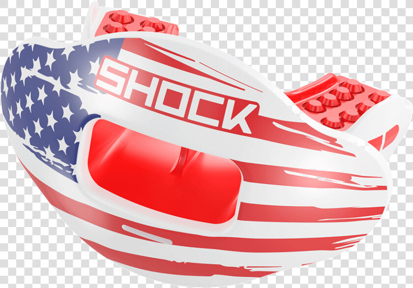 Usa Flag Max Airflow Football Mouthguard Class   Braces Mouthguard For Football  HD Png DownloadTransparent PNG