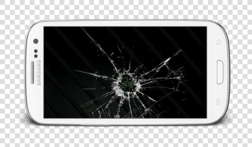 Transparent Broken Phone Png   Broken Screen  Png DownloadTransparent PNG