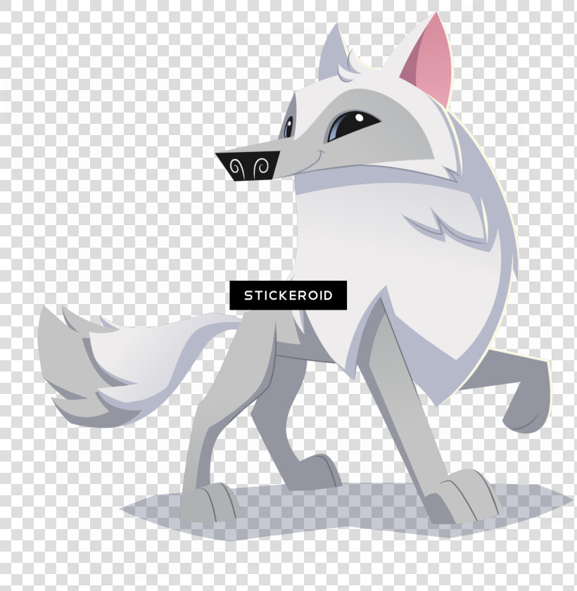 Arctic Fox Animals   Transparent Animal Jam Arctic Wolf  HD Png DownloadTransparent PNG