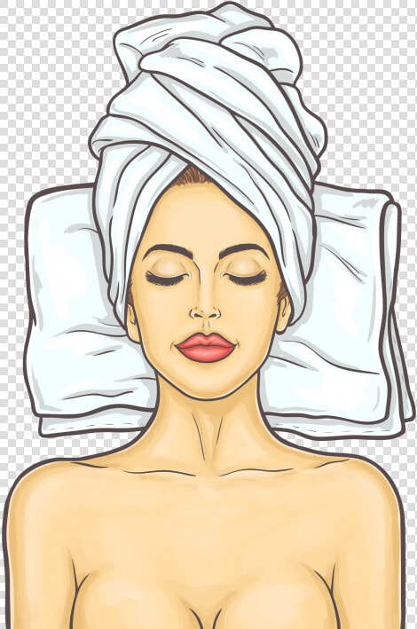 Woman Getting Massage  Spa Png Image Free Download   Woman Pop Art En Png  Transparent PngTransparent PNG