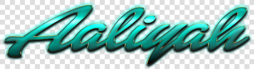 Aaliyah Name Logo Png   Graphic Design  Transparent PngTransparent PNG