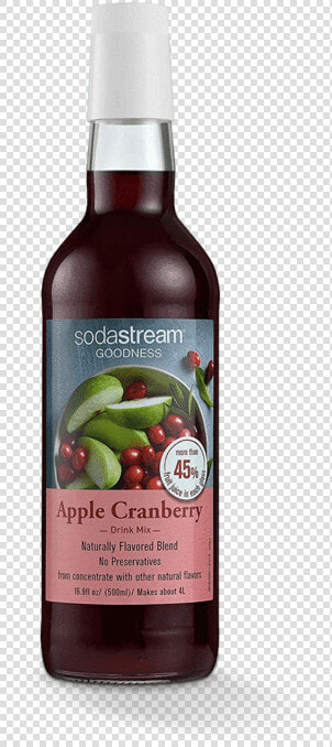 Apple Cranberry Goodness   Sodastream  HD Png DownloadTransparent PNG