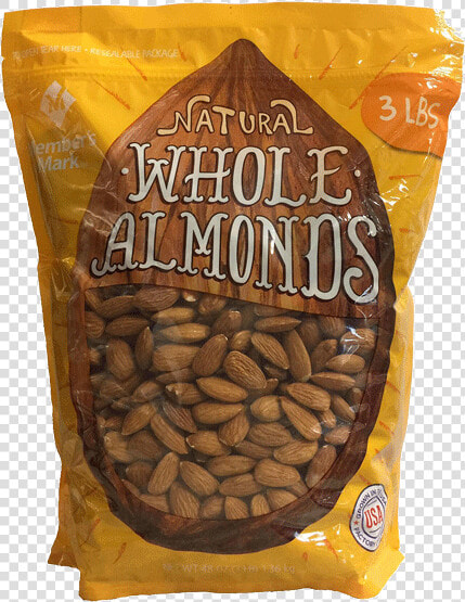 Sam  39 s Club Almonds  HD Png DownloadTransparent PNG