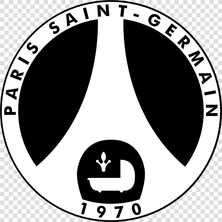 Psg Logo Black And White   Circle  HD Png DownloadTransparent PNG