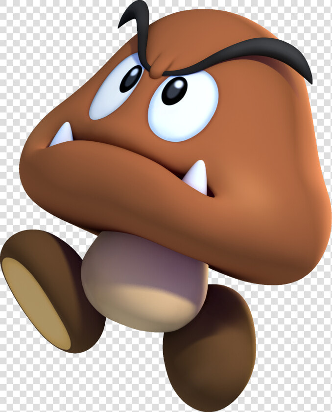 New Super Mario Bros U   New Super Mario Bros U Goomba  HD Png DownloadTransparent PNG