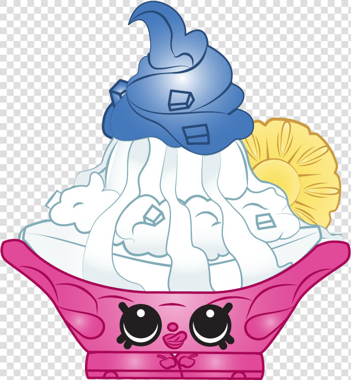 Shopkins Isadora Ice Cream  HD Png DownloadTransparent PNG