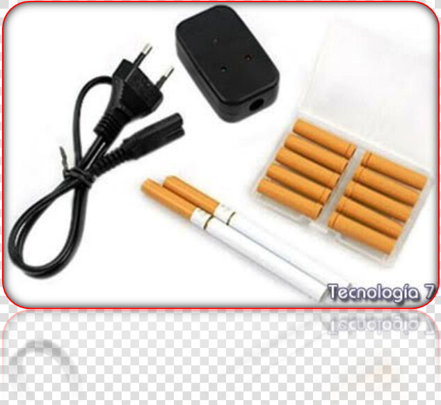 E Cigarette With Cigarette Form  HD Png DownloadTransparent PNG