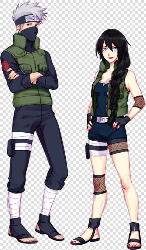 Shirahime Uehara And Kakashi Hatake   Naruto Partners  HD Png DownloadTransparent PNG