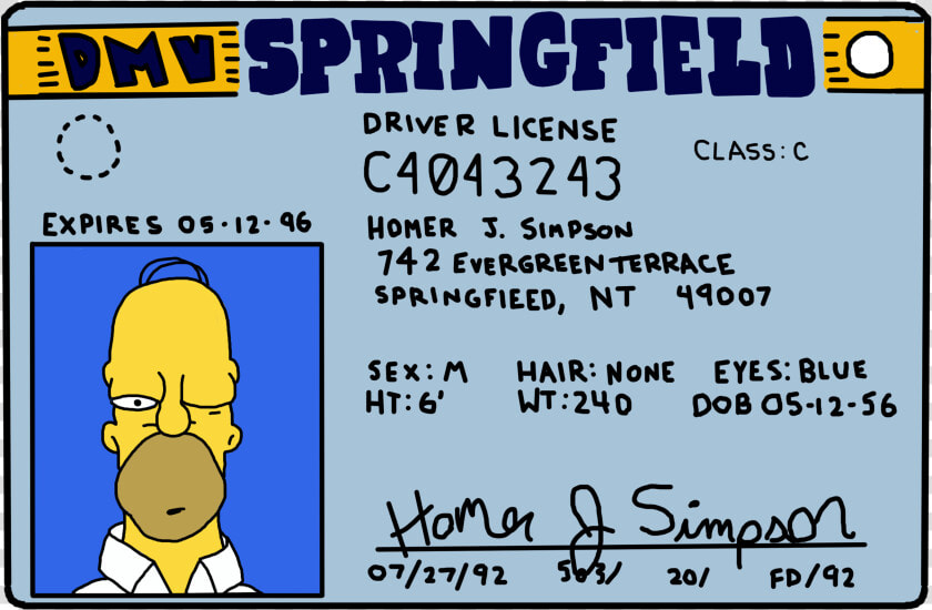 Drivers License  HD Png DownloadTransparent PNG