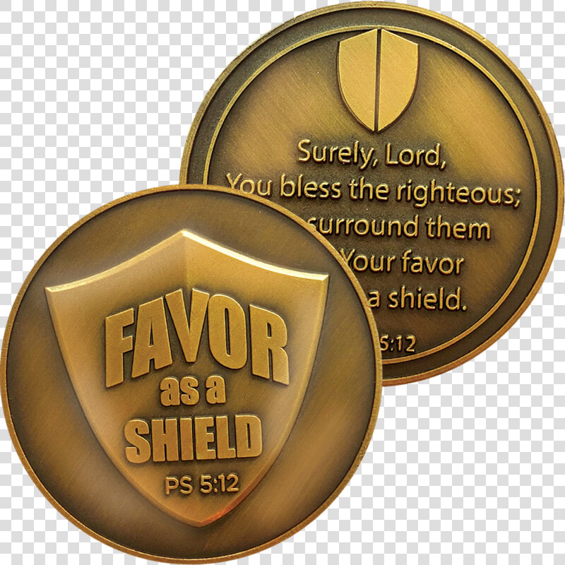 Antique Gold Plated Christian Challenge Coin  Favor   Circle  HD Png DownloadTransparent PNG