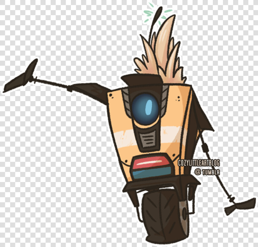 Claptrap Mohawk  HD Png DownloadTransparent PNG