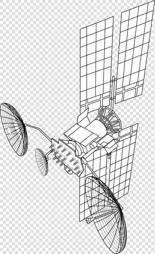 Altair Sr Relay Satellite Clip Arts   Communications Satellite Drawing  HD Png DownloadTransparent PNG