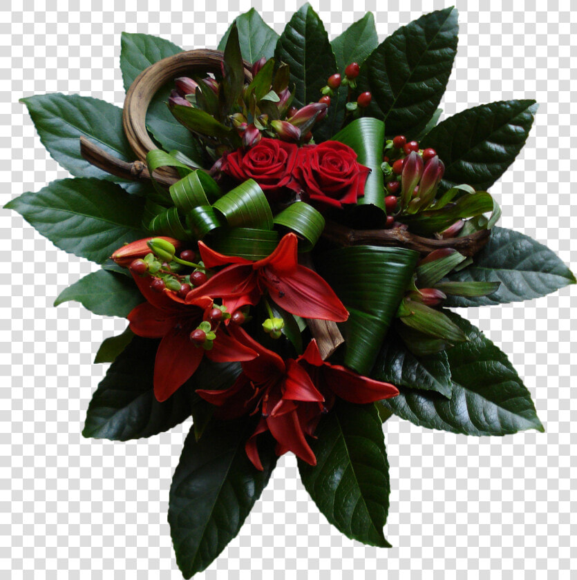 Flower Bouquet Red Green Free Photo   Bouquet  HD Png DownloadTransparent PNG