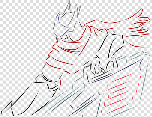 Hyper Light Drifter Mecha   Sketch  HD Png DownloadTransparent PNG