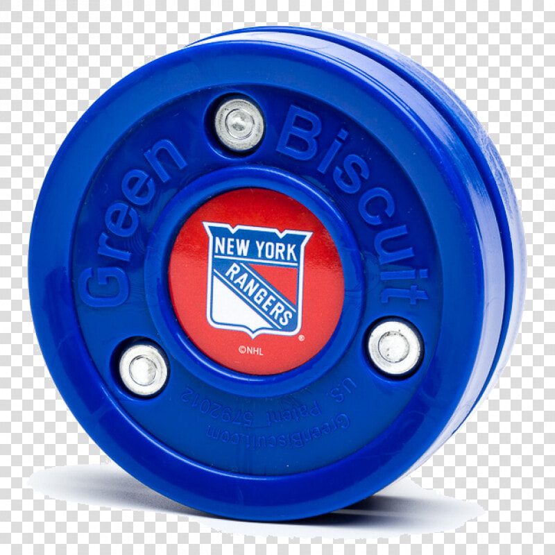 Green Biscuit New York Rangers Stickhandling Training   New York Rangers  HD Png DownloadTransparent PNG