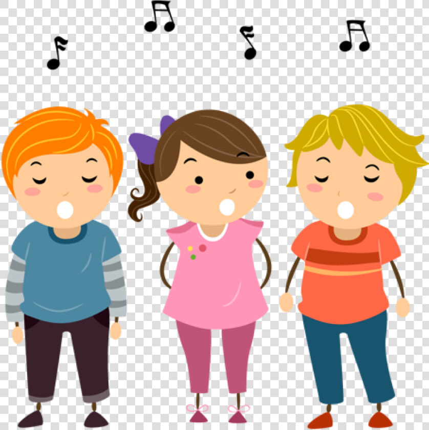 Clipart Choir Student Clipart Choir Cute Borders Vectors   Sing A Song Kids  HD Png DownloadTransparent PNG