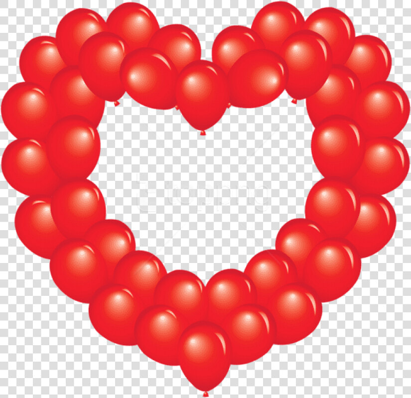 Free Png Download Transparent Red Heart Balloon Png   Heart Balloon Images Clipart  Png DownloadTransparent PNG