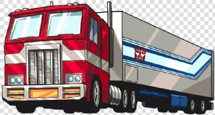 The Transformers Optimus Prime Truck  HD Png DownloadTransparent PNG