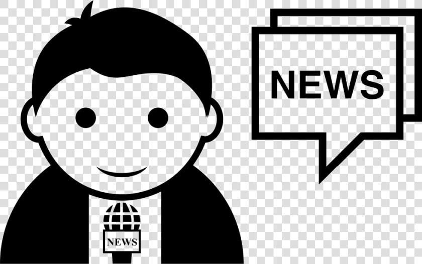 Transparent News Reporter Clipart   News Icon  HD Png DownloadTransparent PNG