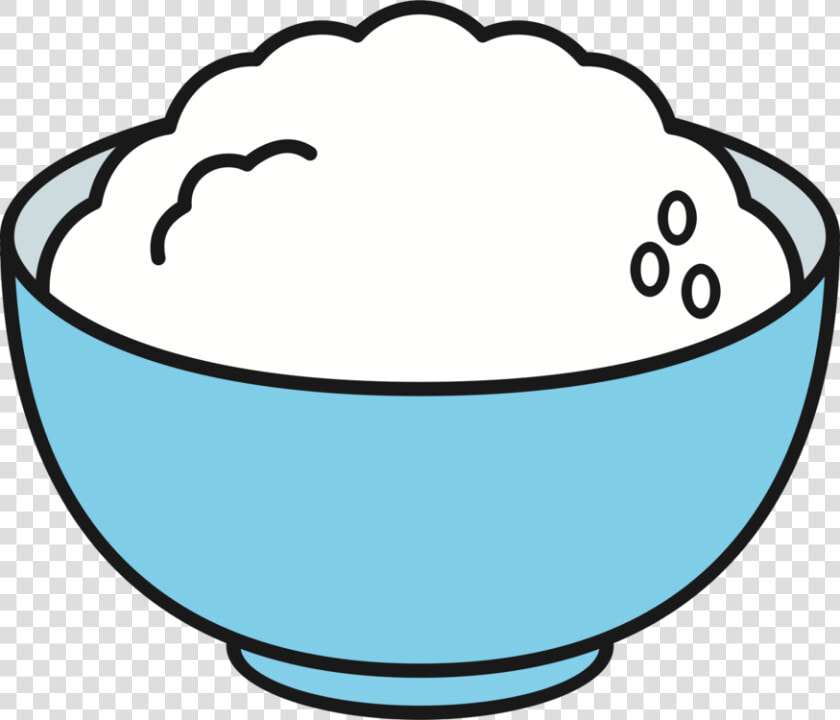 Line Art mixing Bowl bowl   Bowl Rice Clip Art  HD Png DownloadTransparent PNG