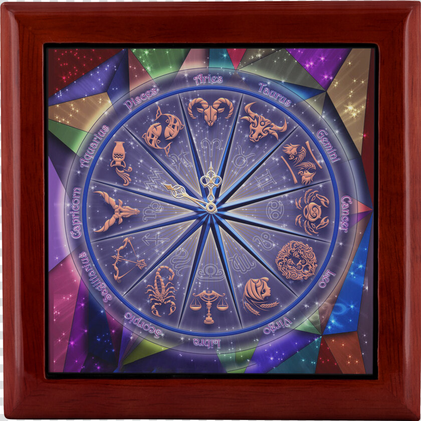 Zodiac Jewelry Box Red Mahogany Class   Picture Frame  HD Png DownloadTransparent PNG