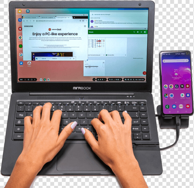 Mirabook And S8   Netbook  HD Png DownloadTransparent PNG