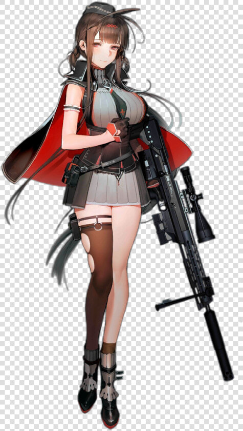 50 Cal Girls Frontline  HD Png DownloadTransparent PNG