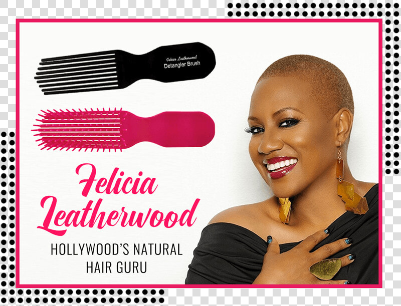 Felicia With Brush   Felicia Leatherwood  HD Png DownloadTransparent PNG