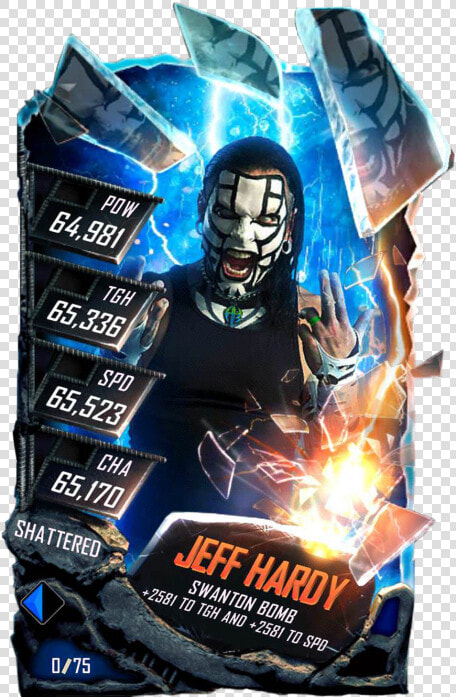 Wwe Supercard Aj Styles Shattered  HD Png DownloadTransparent PNG