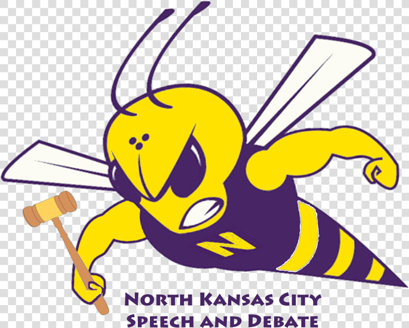 Speech And Debate Hornet Colored  HD Png DownloadTransparent PNG