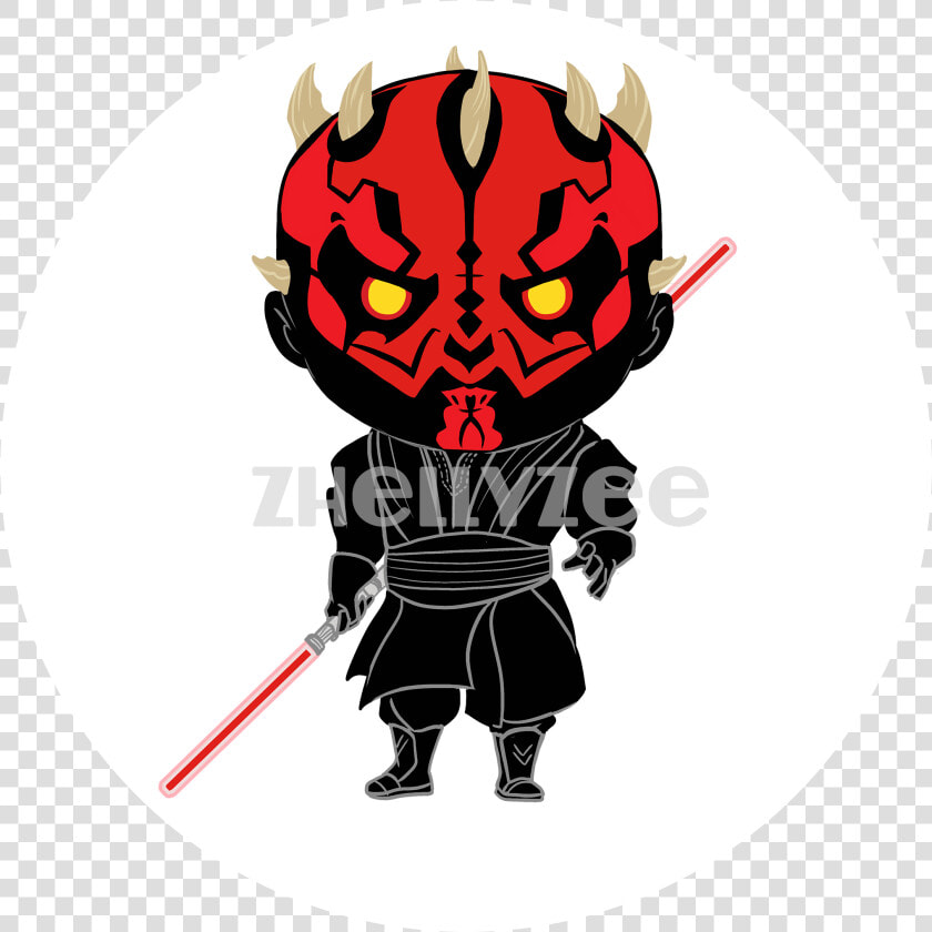 Darth Maul Pillow Plush   Illustration  HD Png DownloadTransparent PNG