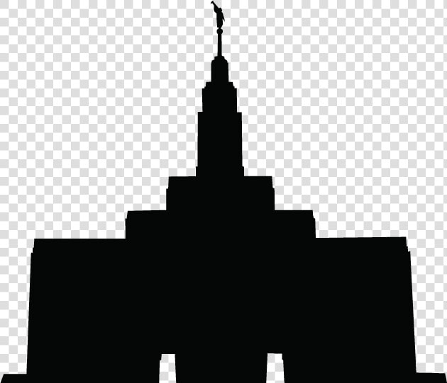 Salt Lake Temple Draper Utah Temple Idaho Falls Idaho   Silhouette Lds Temple Clipart  HD Png DownloadTransparent PNG