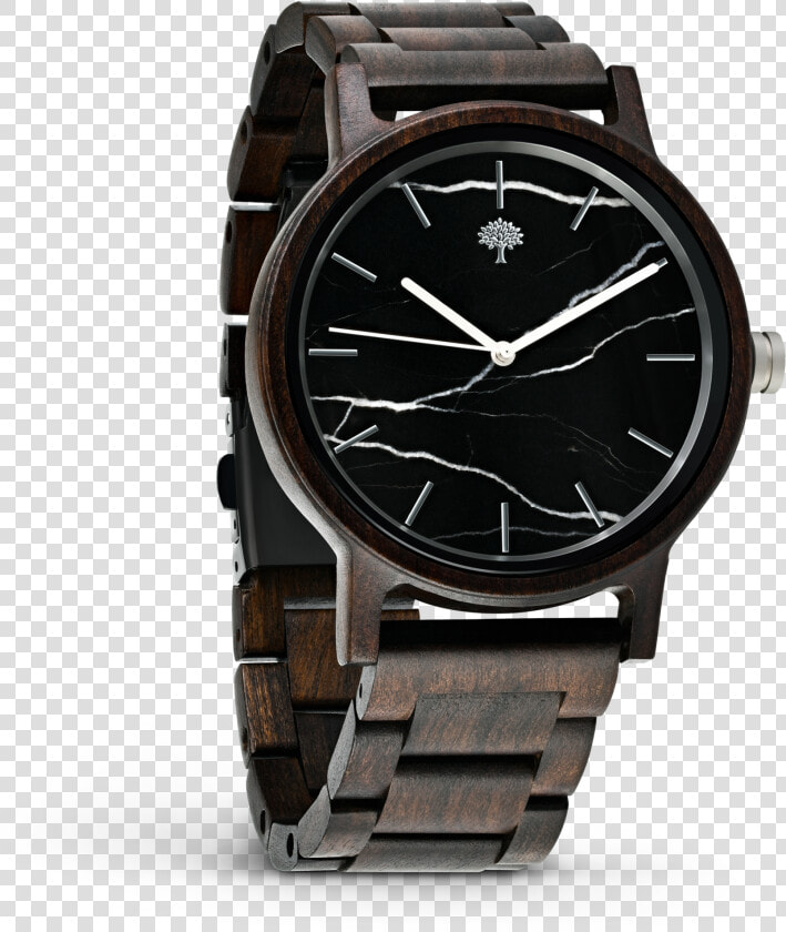 The Gaston Wood Watch Black Marble 44mm Class Lazyload   Analog Watch  HD Png DownloadTransparent PNG