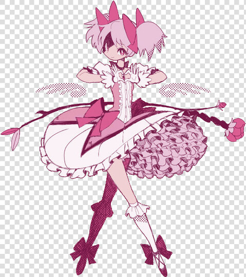 Puella Magi Madoka Magica Madoka Mami Transparent Madoka   Transparent Madoka Magica Png  Png DownloadTransparent PNG