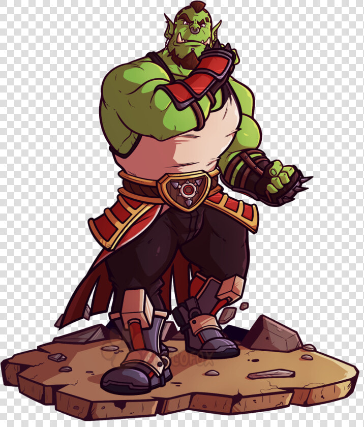 A Wild Orc Appears   Cartoon  HD Png DownloadTransparent PNG