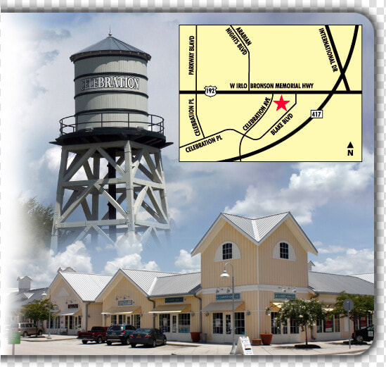 Click To Map It   Water Tower Kissimmee  HD Png DownloadTransparent PNG