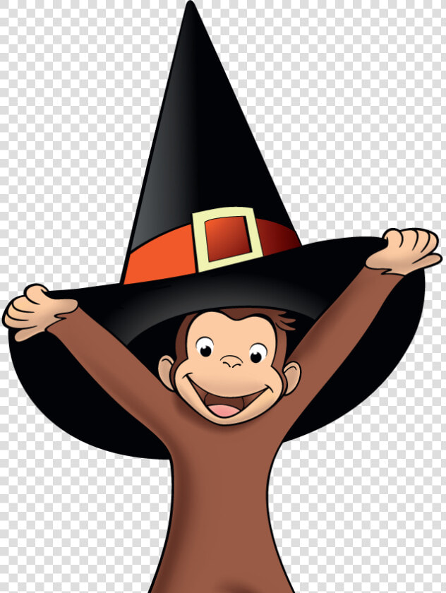 Curious George Black Hat  HD Png DownloadTransparent PNG