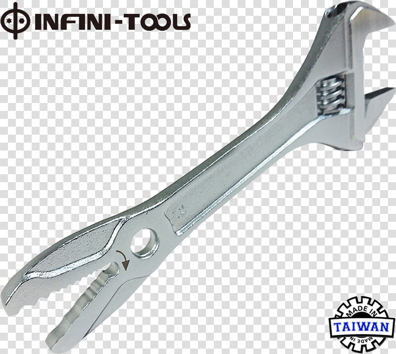 Multi Function Alligator Adjustable Wrench 8 Inch   Hole Cutter For Stainless Steel Sink  HD Png DownloadTransparent PNG