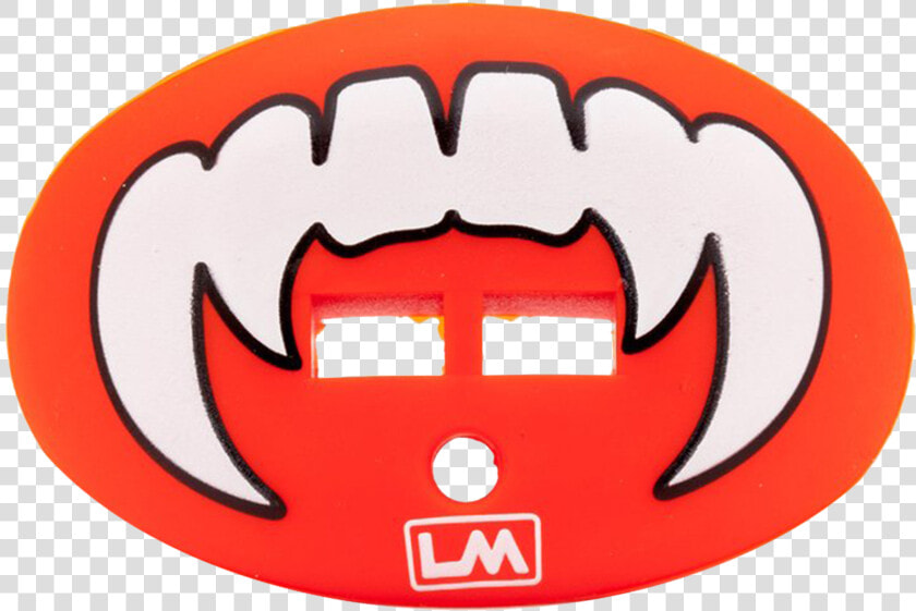 Loudmouthguard Vampire Fangs Bengal Orange 850867006260   Mouthguard  HD Png DownloadTransparent PNG