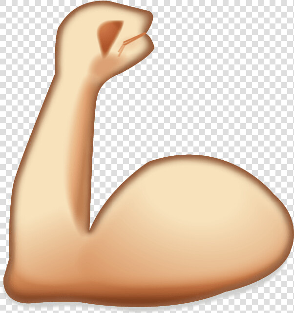 Flexing Muscles Emoji   Whatsapp Muscle Emoji  HD Png DownloadTransparent PNG