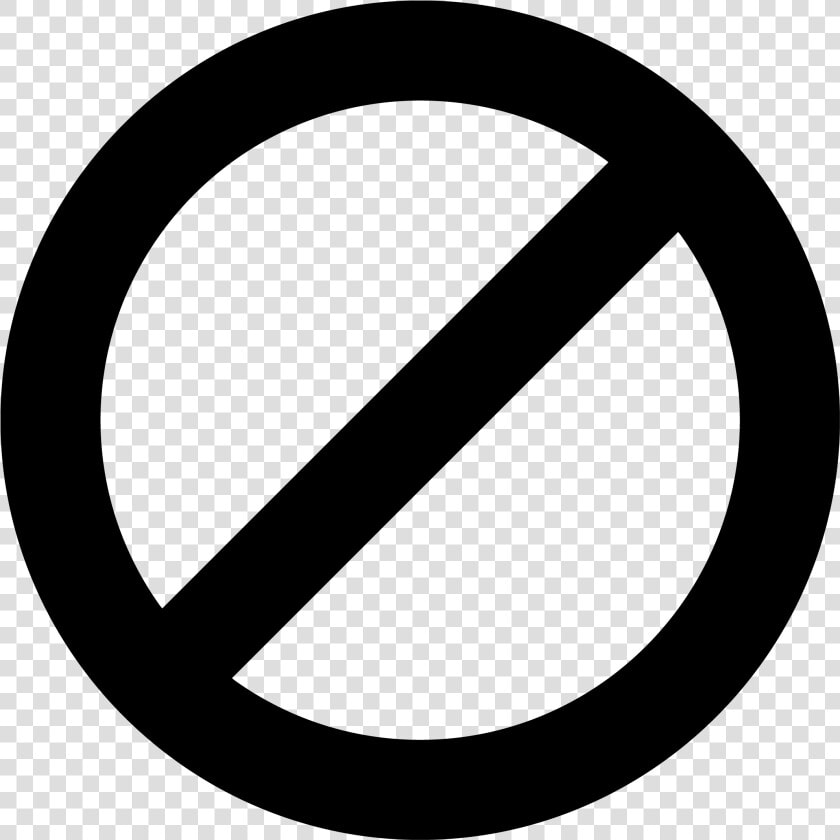 Stop Or Prohibition Sign  HD Png DownloadTransparent PNG