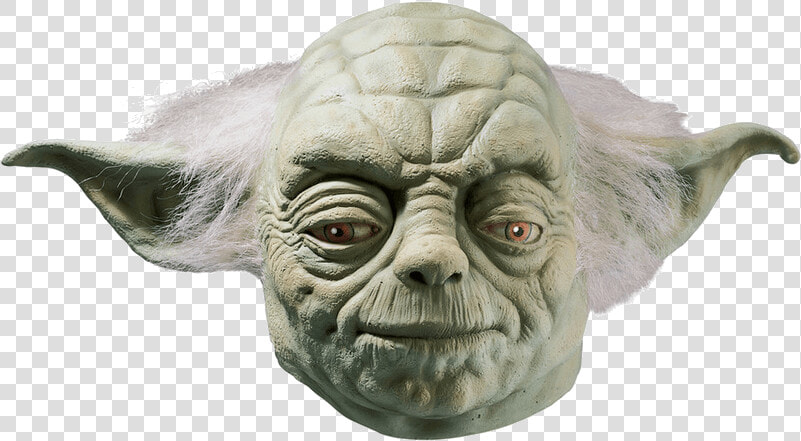 Yoda Latex Mask Costume Star Wars   Latex Yoda Mask  HD Png DownloadTransparent PNG