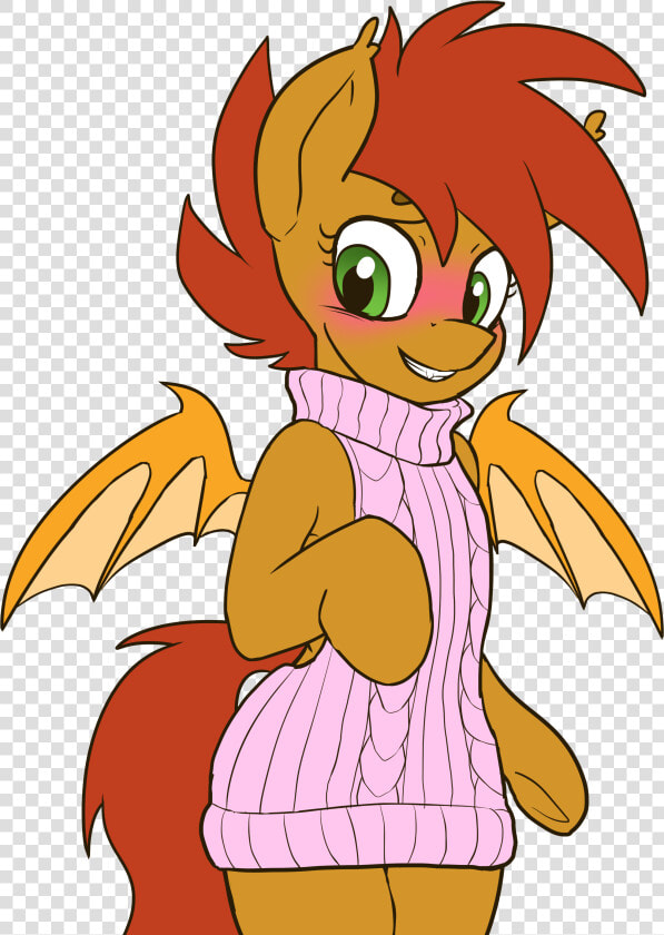 Neoncel  Backless  Base Used  Bat Pony  Blushing  Clothes    Bat Anthro Mlp Base  HD Png DownloadTransparent PNG